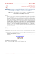 Impact of coronavirus (COVID-19) lockdown on the psychosocial functioning of school going adolescents
