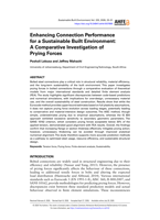 Enhancing connecction performance for a sustainable built environment : a comparative investigation of prying forces