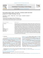Reconciling people, planet, and profit: A business model innovation perspective in high-technology start-ups