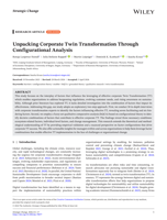 Unpacking corporate twin transformation through configurational analysis