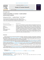 Volatile desirability in tourism: A multi-method intersectional analysis
