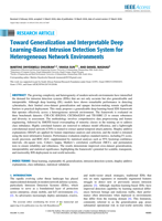 Toward generalization and interpretable deep learning-based intrusion detection system for heterogeneous network environments