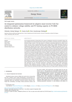 An integrated optimization framework for adaptive smart inverter Volt/Var control to enhance voltage stability and PV hosting capacity in PV-BESS distribution networks