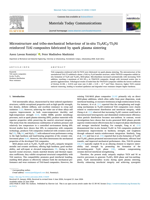 Microstructure and tribo-mechanical behaviour of in-situ Ti3AlC2/Ti2Ni reinforced TiAl composites fabricated by spark plasma sintering