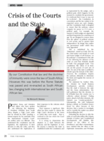 Crisis of the courts and the state