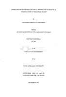 Modelling of distorted electrical power and its practical compensation in industrial plant