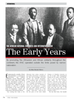 The African National Congress and internationalism : the early years