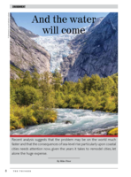 And the water will come