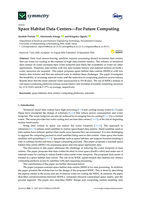 Space Habitat Data Centers—for future computing
