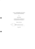 Early assessment of stress and illness proneness