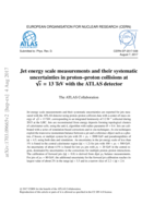 Jet energy scale measurements and their systematic uncertainties in proton–proton collisions at √s = 13 TeV with the ATLAS detector