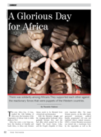 A glorious day for Africa