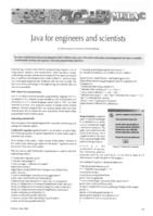 Java for engineers and scientists