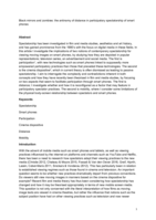 Black mirrors and zombies : the antinomy of distance in participatory spectatorship of smart phones