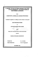 'n Model vir die optimalisering van leer by die serebraal- en verstandelik gestremde leerders
