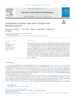 International governance mode choice: Evidence from Brazilian franchisors