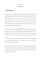 Stereotype contents and subtypes about people with HIV