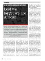 Lest we forget we are African!