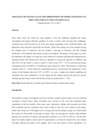 Influence of oxygen gas on the improvement of energy efficiency in induction furnace using foaming slag