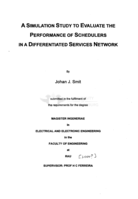 A simulation study to evaluate the performance of schedulers in a differentiated services network