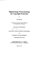 Digital image watermarking for copyright protection