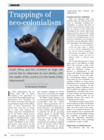 Trappings of  neo-colonialism