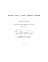 Markov chains : a graph theoretical approach