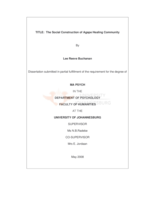 The social construction of Agape Healing Community