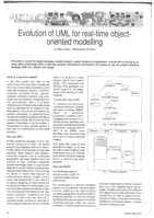 Evolution of UML for real-time object-oriented modelling