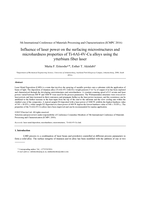 Influence of laser power on the surfacing microstructures and microhardness properties of Ti-6Al-4V-Cu alloys using the ytterbium fiber laser