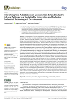 The disruptive adaptations of Construction 4.0 and Industry 4.0 as a pathway to a sustainable innovation and inclusive industrial technological development