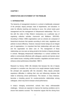 The role of deputy principal in managing interpersonal relationships to enhance school performance