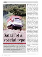 Safari of a special type