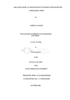 Life after abuse : an exploration of women's strategies for overcoming abuse