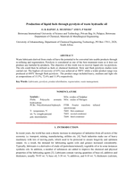 Production of liquid fuels through pyrolysis of waste hydraulic oil