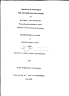 The impact of INSET in the implementation of OBE