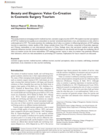 Beauty and elegance : value co-creation in cosmetic surgery tourism