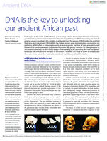 DNA is the key to unlocking our ancient African past