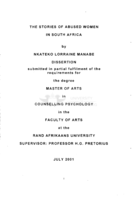 The stories of abused women in South Africa