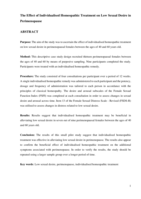 The effect of individualised homeopathic treatment on low sexual desire in perimenopause