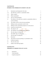 The development of a work values questionnaire