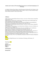 Incidence and correlates of STIs among black men who have sex with men participating in a US PrEP study