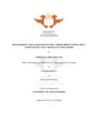 Development and validation of the career orientations, meta-competencies and career outcomes model