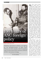 100 Years of ANC foreign policy