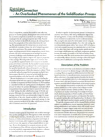 Natural convection - an overlooked phenomenon of the solidification process